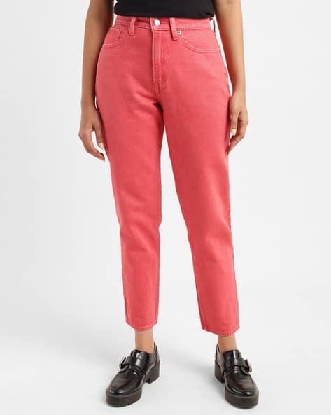 Women High-Rise 80s New Mom Loose Fit Jeans