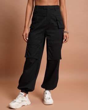 ketch Women Regular Fit Cargo Joggers-picture-52