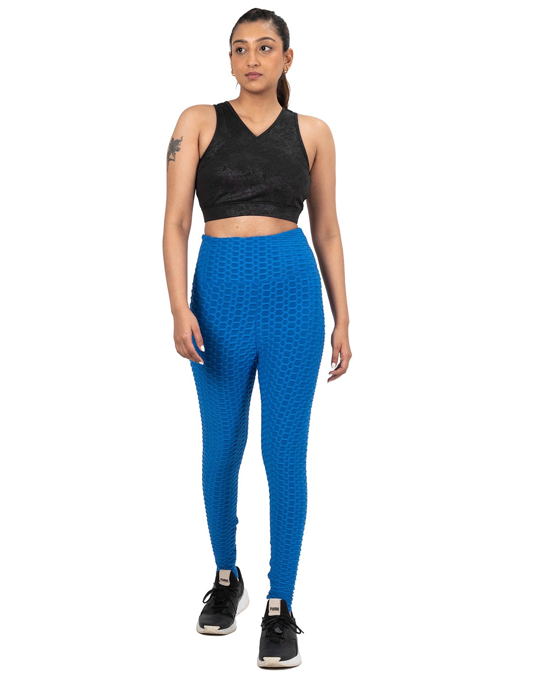 DryMove™ Seamless Sports Leggings - Light teal - Ladies | H&M US