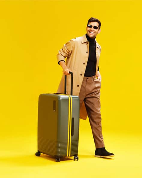 Iconic Range The Check-in Luggage TSA Lock Trolley Bag (L)