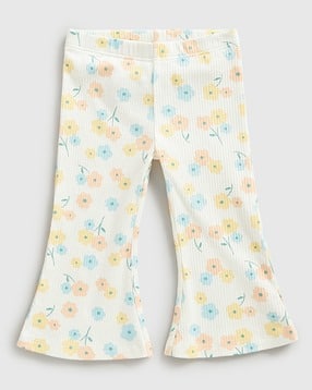 mothercare Girls Floral Print Cotton Leggings-picture-11