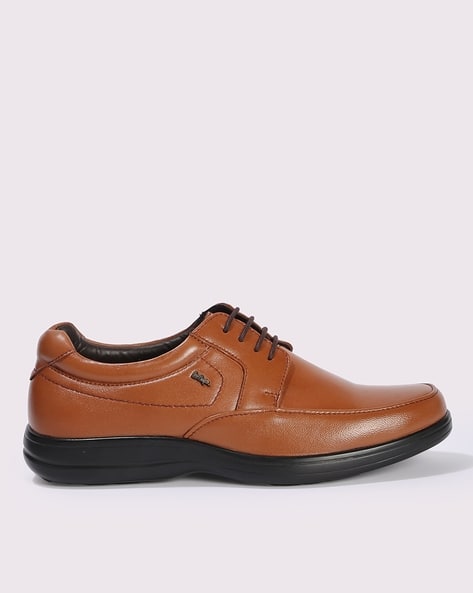 Men Low-Top Lace-Up Derby Shoes