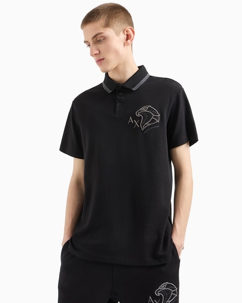 Eagle Jersey Polo T-Shirt