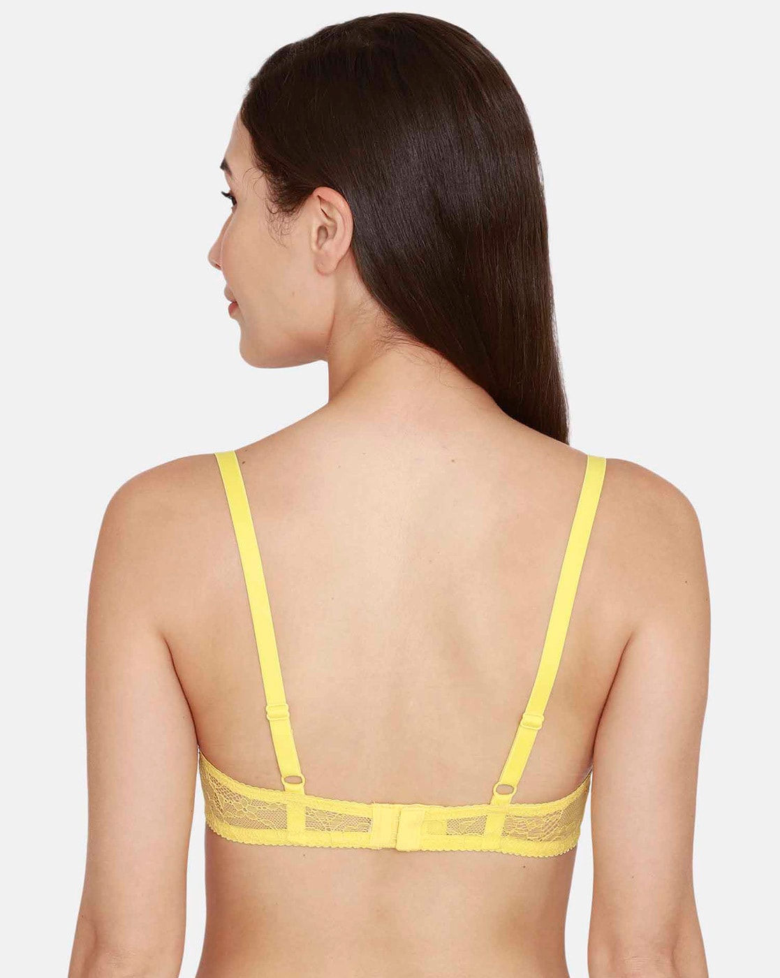 Buy Zivame Women's Polyester Wired Casual T-Shirt Bra  (ZI11NIFASHBYELW0032A_Yellow at