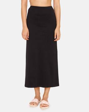 zivame Skirt Slip with Elasticated Waistband-picture-22