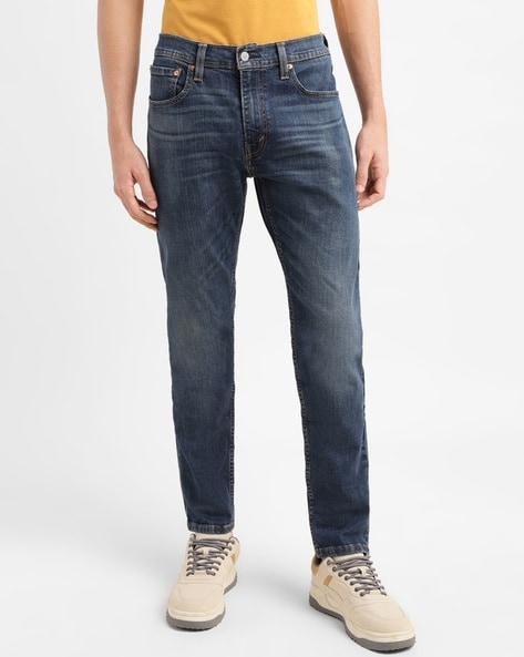 Men Mid-Rise 512 Slim Tapered Fit Jeans