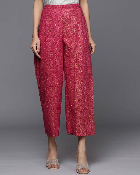Women Floral Print Palazzos Price in India