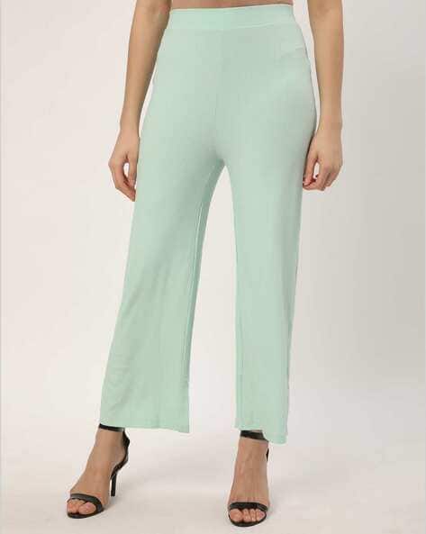 Buy Mint Green Trousers Pants for Women by R&B Online