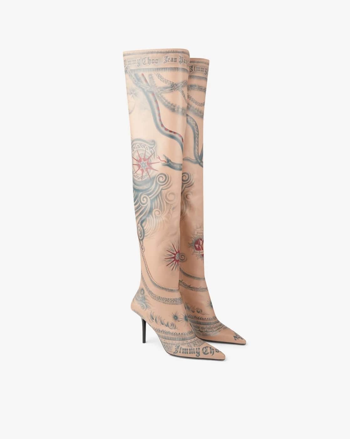 靴 Jean Paul Gaultier leather boots -288Wx360H-410407151-27052-