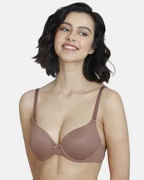 zivame Push-Up Wired Medium Coverage T-Shirt Bra-picture-6