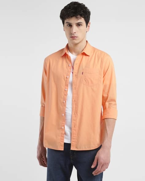 LEVI'S Men Slim Fit Shirt with Patch Pocket