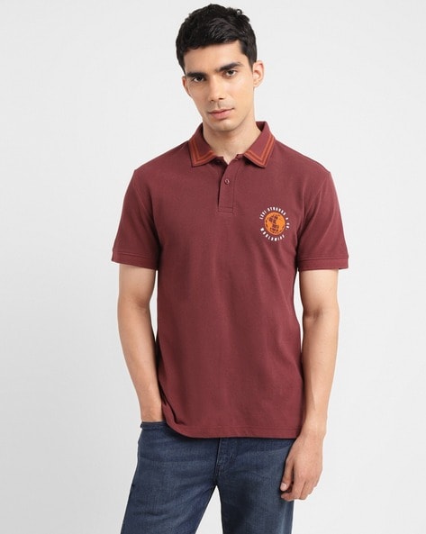 Levis Men Slim Fit Polo T-Shirt