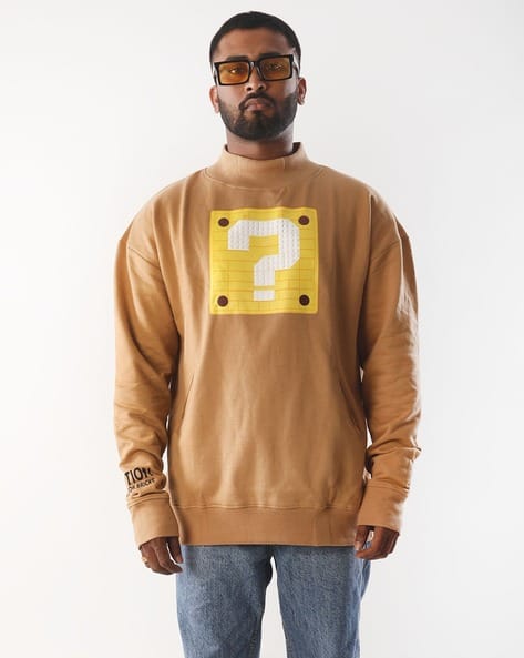 Buy Brown Sweatshirt Hoodies for Men by Drippin Moncky Online