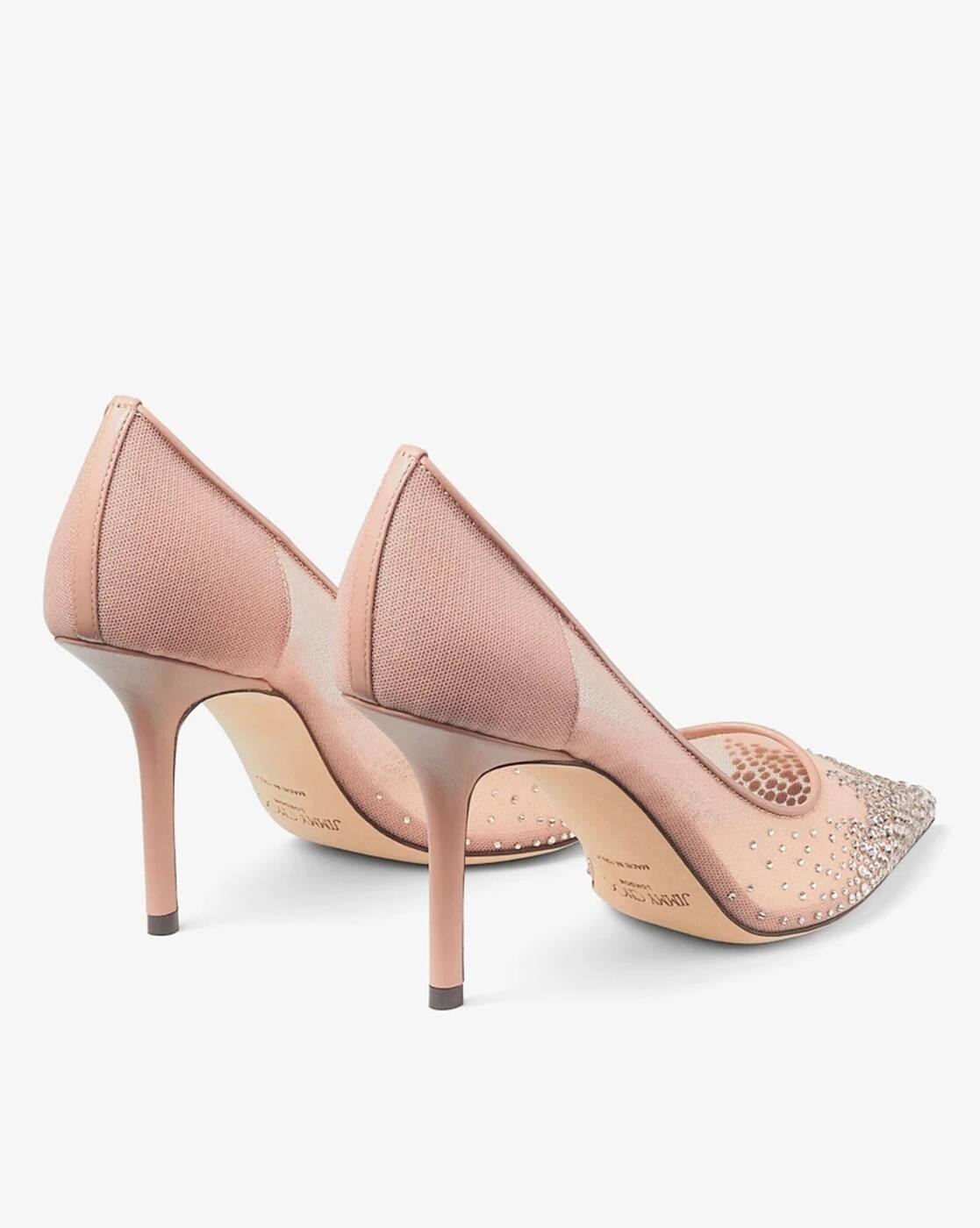 Choo Romy 60 Jimmy Choo Love 60 Love 85 Mesh Pointed-Toe Pumps