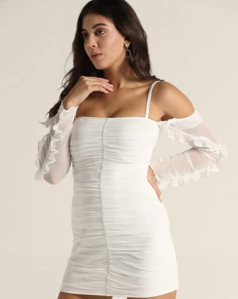 Buy White Dresses for Women by STARIN Online | Ajio.com