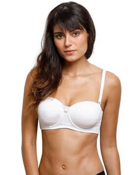 zivame Padded Wired 3/4th Coverage Strapless Bra-picture-10