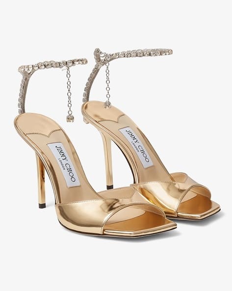 Jimmy choo Sadira 100 gold
