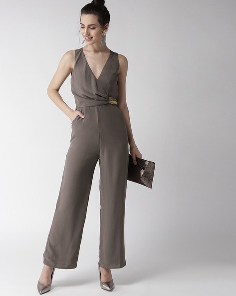 Grey cheap jumpsuit womens