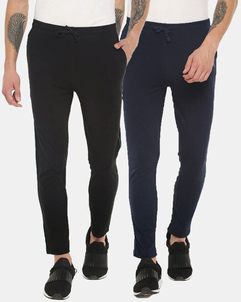 Men Pack of 2 Straight Track Pants