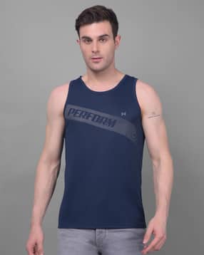 force nxt Men Typographic Print Sleeveless Vest-picture-26