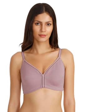 Single Layered Non-Wired Non-Padded Full Coverage Minimiser Bra