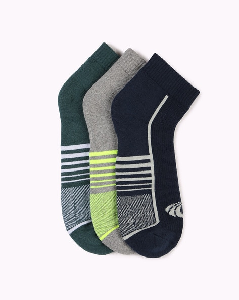 Men Pack of 3 Ankle-Length Socks