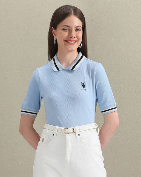 Buy Blue Tshirts for Women by U.S. Polo Assn. Online Ajio