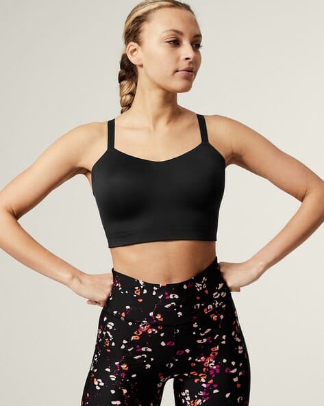 Sports Bra Gym Clothes Buy Online C9 Airwear Grey Blended Full