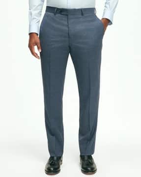 Buy Blue Trousers & Pants for Men by BROOKS BROTHERS Online | Ajio.com