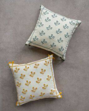 altrove Floral Pattern Cushion Cover 20" x 20"-picture-15
