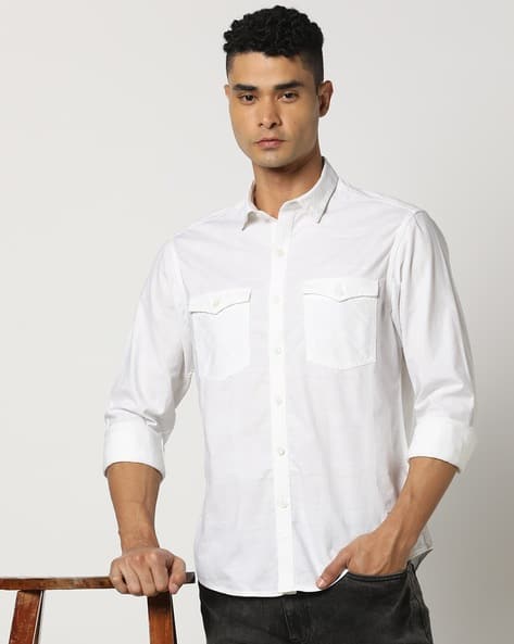 Men Slim Fit Shirt