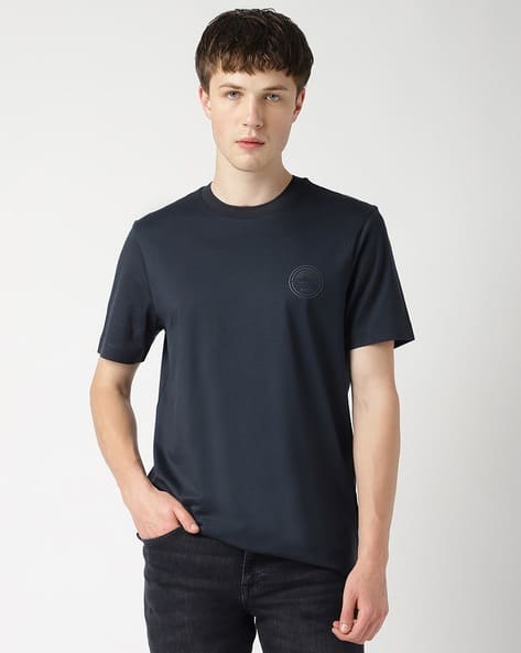 ❤新品❤Porsche x BOSS ネイビー Tシャツ Boss Porsche X Boss Mercerised Cotton T-Shirt-Navy – Phases