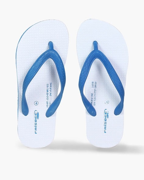 Buy White Flip Flop Slippers for Women by FRISBEE Online