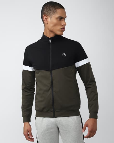 Buy Olive Green Black Jackets Coats for Men by VAN HEUSEN