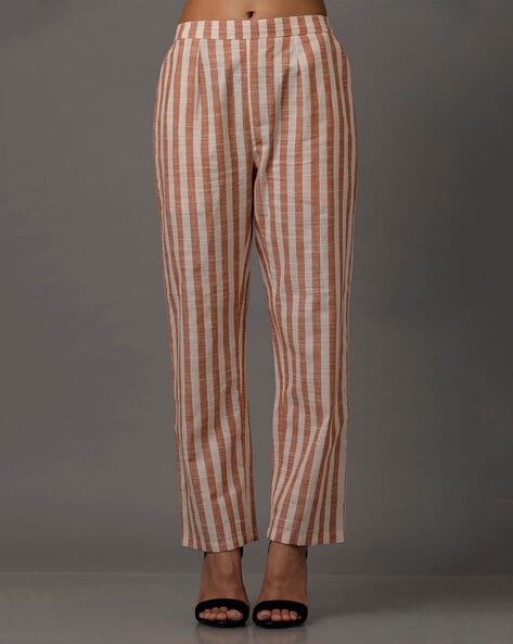 Women Striped Pants Price in India