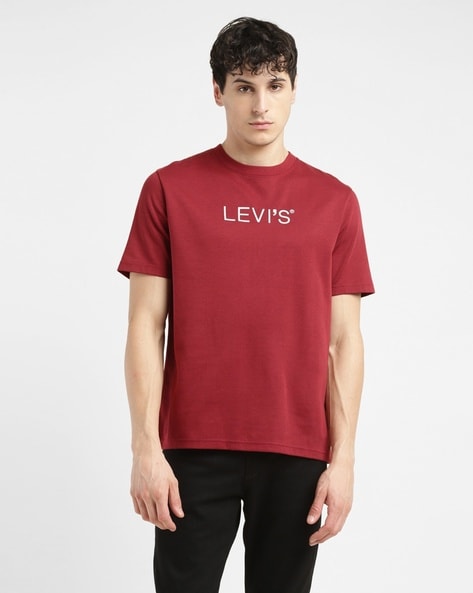 Buy Maroon Tshirts for Men by LEVIS Online Ajio