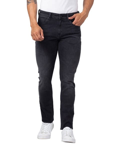SPYKAR Men Mid-Wash Regular Fit Jeans