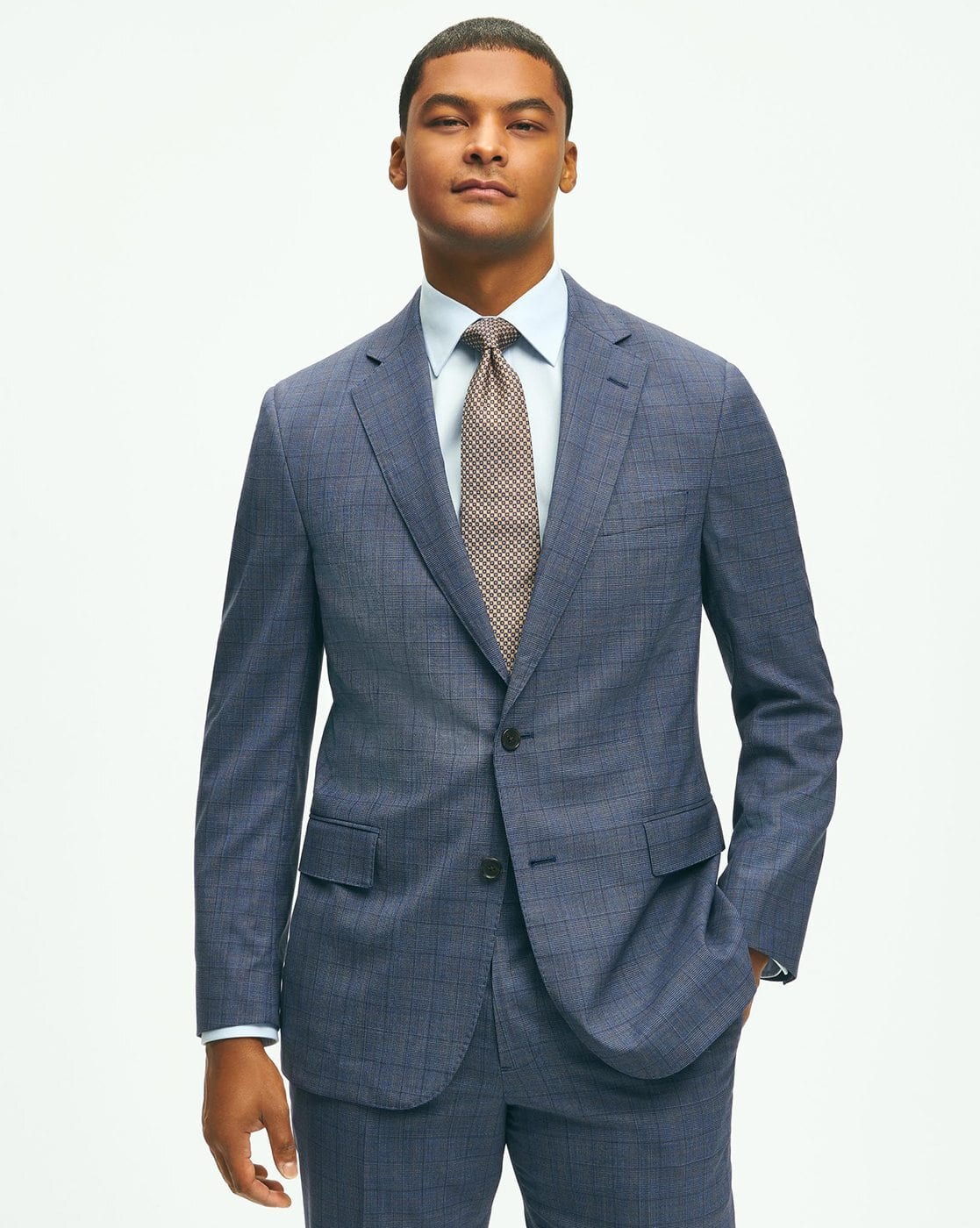 スーツ BALLSY.BROTHERS tailored jacket setup Buy BROOKS BROTHERS Classic Fit Wool Checked 1818 Suit | 42 Color