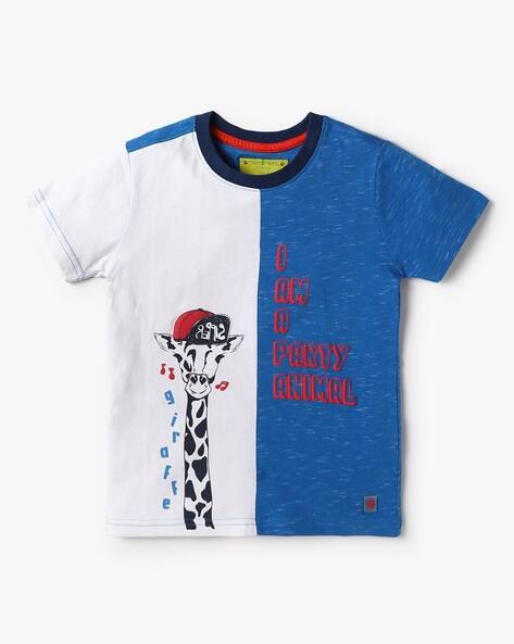 TIGERTRAIL KB Boys Graphic Print Regular Fit Crew-Neck T-Shirt