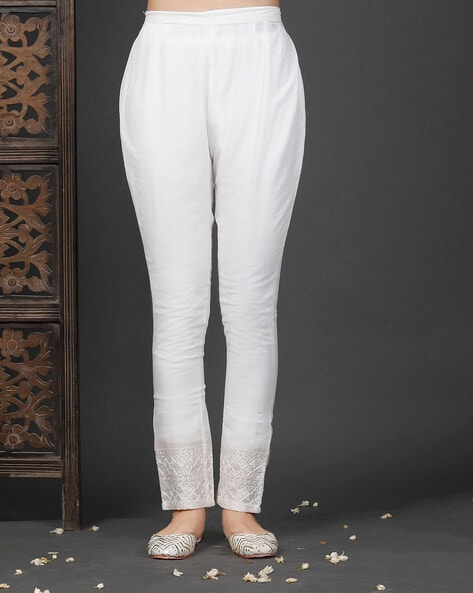 Women Embroidered Pants Price in India