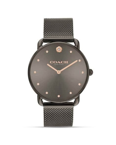Ladies Watches Coach Perry Black Watch COACH Women's Perry Animal