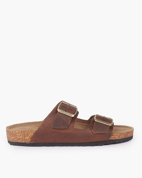 Men Open-Toe Slip-On Sandals