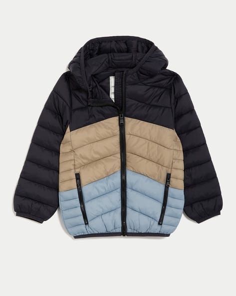 Buy Grey Beige Jackets Coats for Boys by Marks Spencer