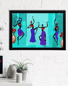 ecraftindia Dancing Tribal UV Art Painting-picture-29