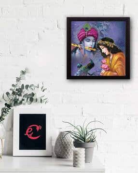ecraftindia Radha Krishna UV Art Painting-picture-12
