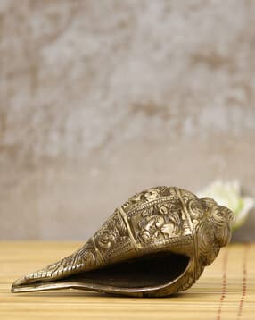ecraftindia Brass Auspicious Lord Ganesha Shankh-picture-33
