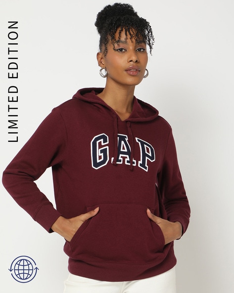 Gap logo hot sale hoodie women's