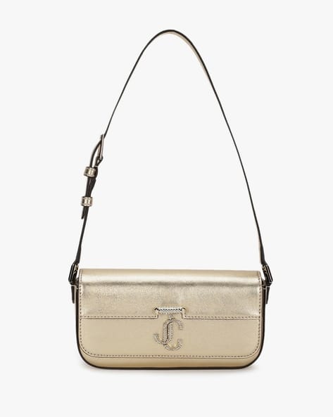 超美品　jimmy choo Buy Jimmy Choo Avenue Metallic Mini Shoulder Bag Online | Ajio.com
