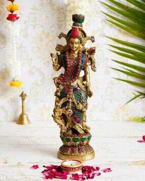 ecraftindia Goddess Radha Handcrafted Antique-picture-47