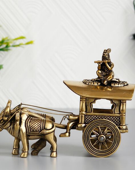 Bullock Cart Handcrafted Decorative Showpiece